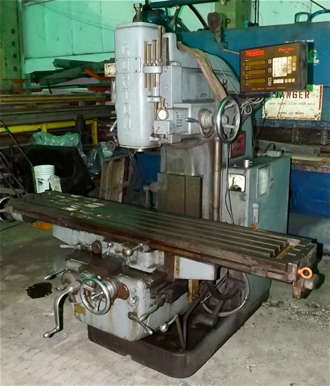 #4 ... X=48" - Y=12" - Z=15" GORTON ... VERTICAL MILL